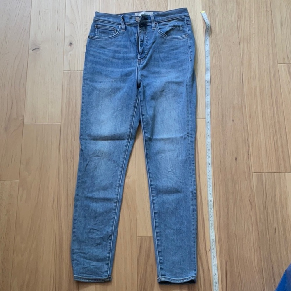 Denim Forum Blue Skinny Jeans with Stretch